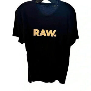 G Star Raw Men’s Navy Blue Short Sleeve Tee Shirt Size L